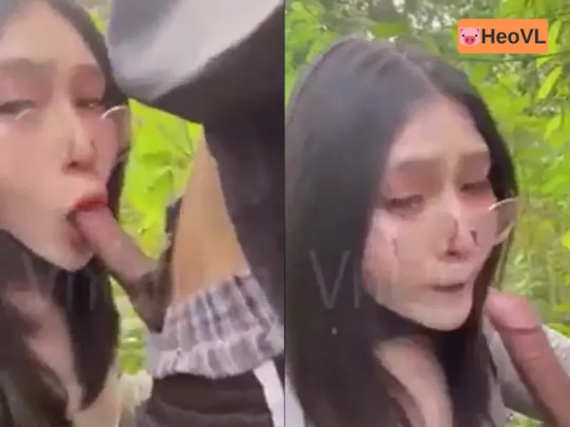 đi dã ngoại tiện làm tình em ghệ ở trong rừng